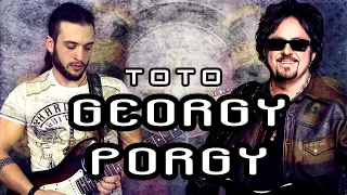 Toto - Georgy Porgy live in Paris 1990 • Guitar Cover