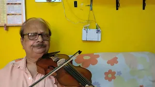 @kartikchandradas3492, Gata rahe Mera Dil by Kishore Kumar, violin cover