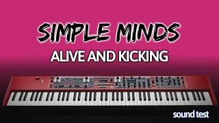 Simple Minds: Alive & Kicking (Piano Cover/Sound Test)