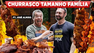 CHURRASQUEIRO PROFISSIONAL FAZ CHURRASCO PRO CORBUCCI!! Feat. @Churrasqueadas