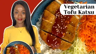 Seriously Crispy Tofu Katsu | How to Make Tofu "Meat"  Look Like Chicken, Vegetarian| Bountiful Cook