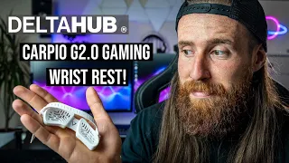 DELTAHUB Carpio G2.0 Gaming Wrist Rest Review - Honest Ergonomics. AND GIVEAWAY