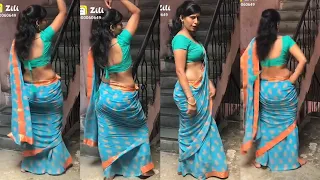 hot desi mal aunty saree dance sexy