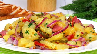 The most delicious German salad! I will never get tired of eating this salad Delicious dinner recipe