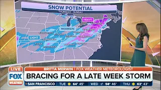 Late Week Winter Storm Could Blast Northeast, Mid-South With Heavy Snow