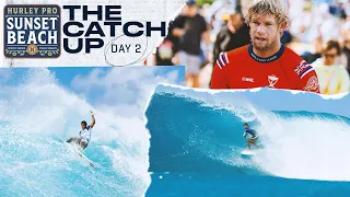 The Catch Up Day 2 - World No 1 Goes Down, Yellow Jersey Up For Grabs - Hurley Pro Sunset Beach