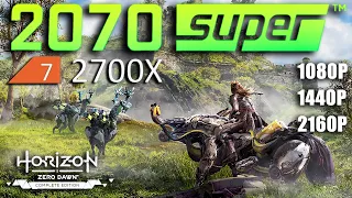 Horizon Zero Dawn: Complete Edition | 2070 Super + Ryzen 7 2700X (ULTRA 1080p 1440p 2160p)