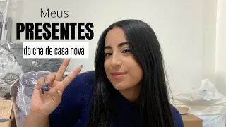 CHÁ DE CASA NOVA | meus presentes 🎁  vale a pena ?