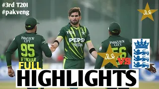 Pak vs Eng 3rd T20I Full Highlights Match 2024 | Pakistan vs England Highlights Match 2024 | today