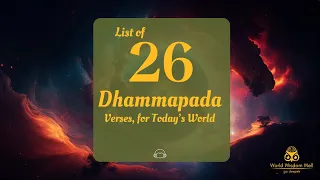 Lists for Life:  26 Verses of the Dhammapada for Today's World