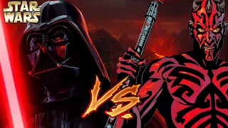 What if Darth Vader Fought Darth Maul?