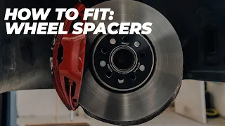 HOW TO INSTALL WHEEL SPACERS! (EASIEST WAY)