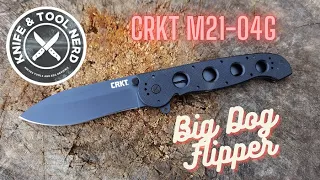 CRKT Carson M21-04G Big Dog Flipper Knife