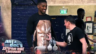 Ant & Dec trick Anthony Joshua in 'Get Out Of Me Ear' | Saturday Night Takeaway 2020