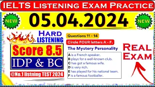 IELTS LISTENING PRACTICE TEST 2024 WITH ANSWERS | 05.04.2024