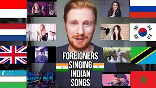 FOREIGNERS SINGING INDIAN HINDI AND BOLLYWOOD SONGS // WHO SANG IT BETTER?