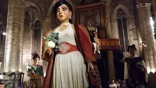 Ballada de Gegants Històrics a Santa Maria del Mar - Gegants Moros de Sitges