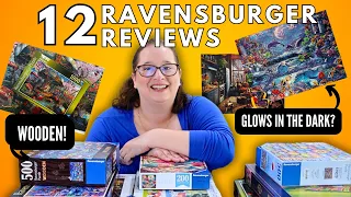 A Glow in the Dark, Wooden and 10 Other Ravensburger Puzzles