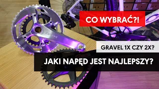 Który napęd jest najlepszy? 1x czy 2x? Jaki rower gravelowy wybrać? Porównanie napędów w gravelach!