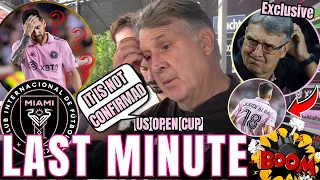 🚨URGENT! ⏱¡LAST MINUTE COMMUNICATION! "MESSI WILL NOT PLAY THE US OPEN CUP FINAL?" INTER MIAMI NEWS