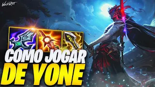 Como JOGAR de YONE 2022 no WILD RIFT!