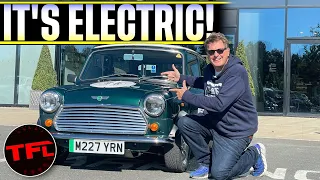 The Coolest Classic Mini Is Now an EV AND It Can Be Yours!