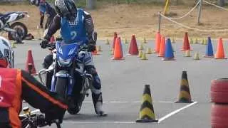 2013 JAGE Cup Moto Gymkhana Round4 Heat1 CBR600RR