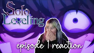 *REACTION* | Solo Leveling Episode 1