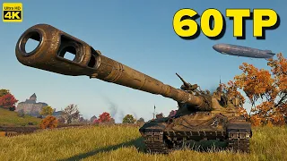 World of Tanks 4 Kills 12,7k damage 60TP | 4K Video | - My battle My rules