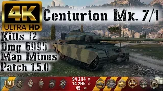 World of Tanks Centurion Mk. 7/1 - 12 Kills 7K Damage - 1 vs 5