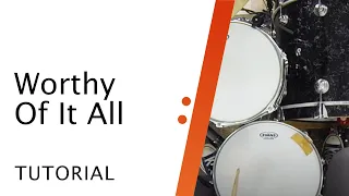 Drums Tutorial // Worthy Of It All // CeCe Winans // Worship Artistry