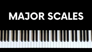 How to practice major scales on piano