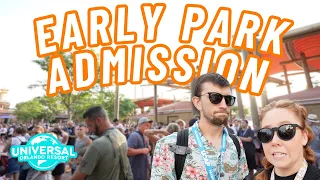 How to Wait UNDER 30 MINUTES to Ride HAGRID'S at Universal Orlando! Early Park Admission Tips!