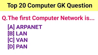 Top 20 Computer GK Question & Answer.