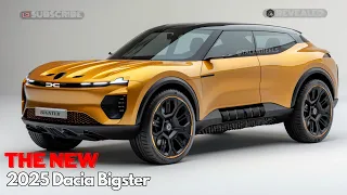 New 2025 Dacia Bigster 7 Seater Unveiled!  - Affordable Luxury SUV! Finally COMING! MUST WATCH