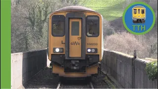 Class 150 at Calstock