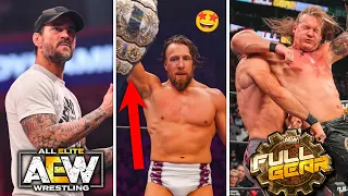 Bryan Danielson AEW World Champion ! 🤩 CM Punk not Done with AEW, AEW Full Gear 2022 & Revolution...