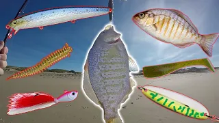 How to Catch Surf Perch -  Rods, Reels and Tackle