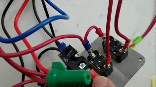 Ignition switch panel installation