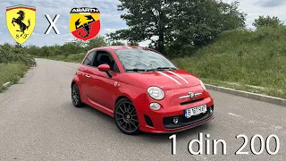 CEL MAI MIC SI UNICA FERRARI - ABARTH 500 FERRARI DEALERS EDITION