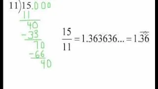 How to convert fractions and mixed numbers to decimals - by DrO