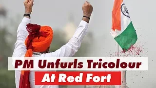 PM Unfurls Tricolour At Red Fort | CNBC-TV18