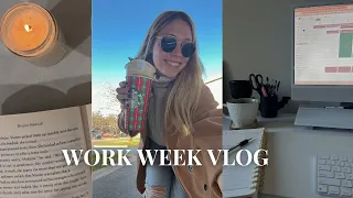 WORK WEEK DIARIES | feeling overwhelmed, working 9-5 as an HR coordinator & fun unboxings