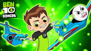 The Painting was Stolen: Ben 10 Plane Thomas #2 Fanmade Transformation | D2D Animation