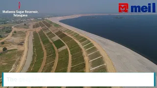 Mallanna Sagar:  Biggest pumped-water reservoir | MEIL Irrigation