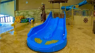 Kids Water Slides at Lalandia Søndervig