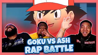 Goku vs Ash RAP BATTLE! (Try Not to Laugh)