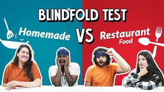 Blindfold Test: Homemade vs Restaurant Food | Ok Tested