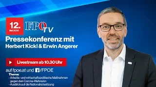 FPÖ-Pressekonferenz zur aktuellen Corona-Krise & Vorschau auf die Nationalratssitzung