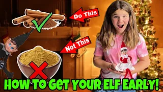 How To Get Your Elf On The Shelf To Come Early!